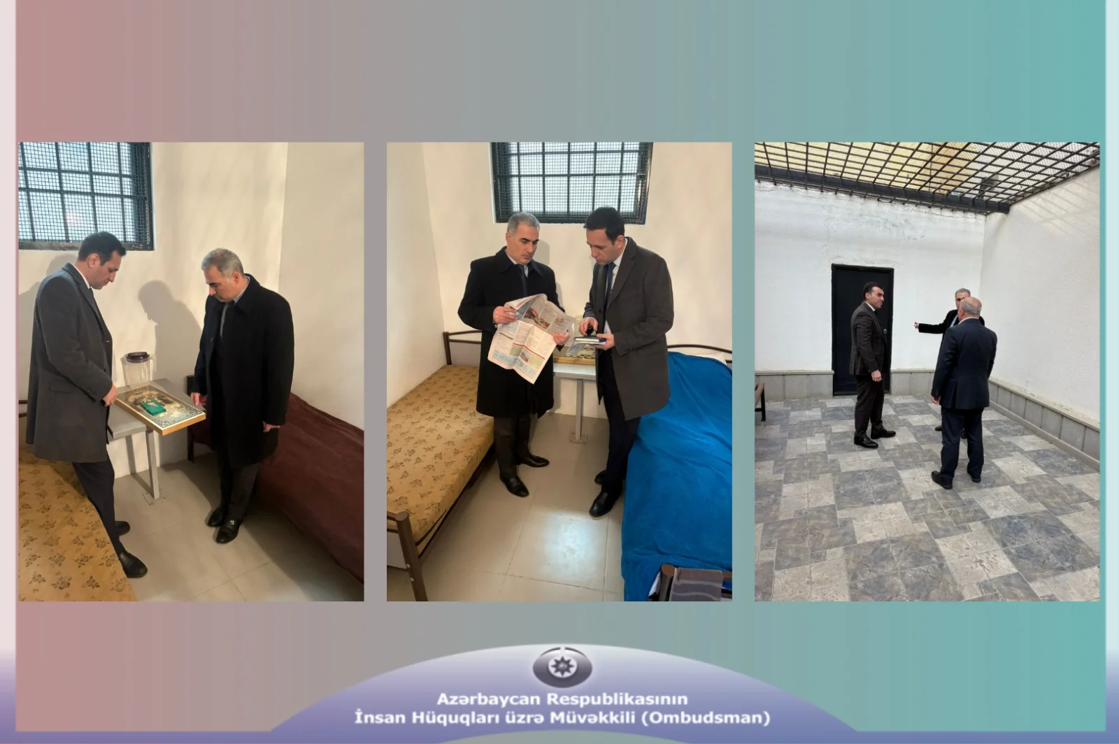 Dövlət Vergi Xidmətinin Vergi Cinayətlərinin İbtidai Araşdırılması Baş İdarəsinin Müvəqqəti Saxlama Yerinə başçəkmə həyata keçirilib