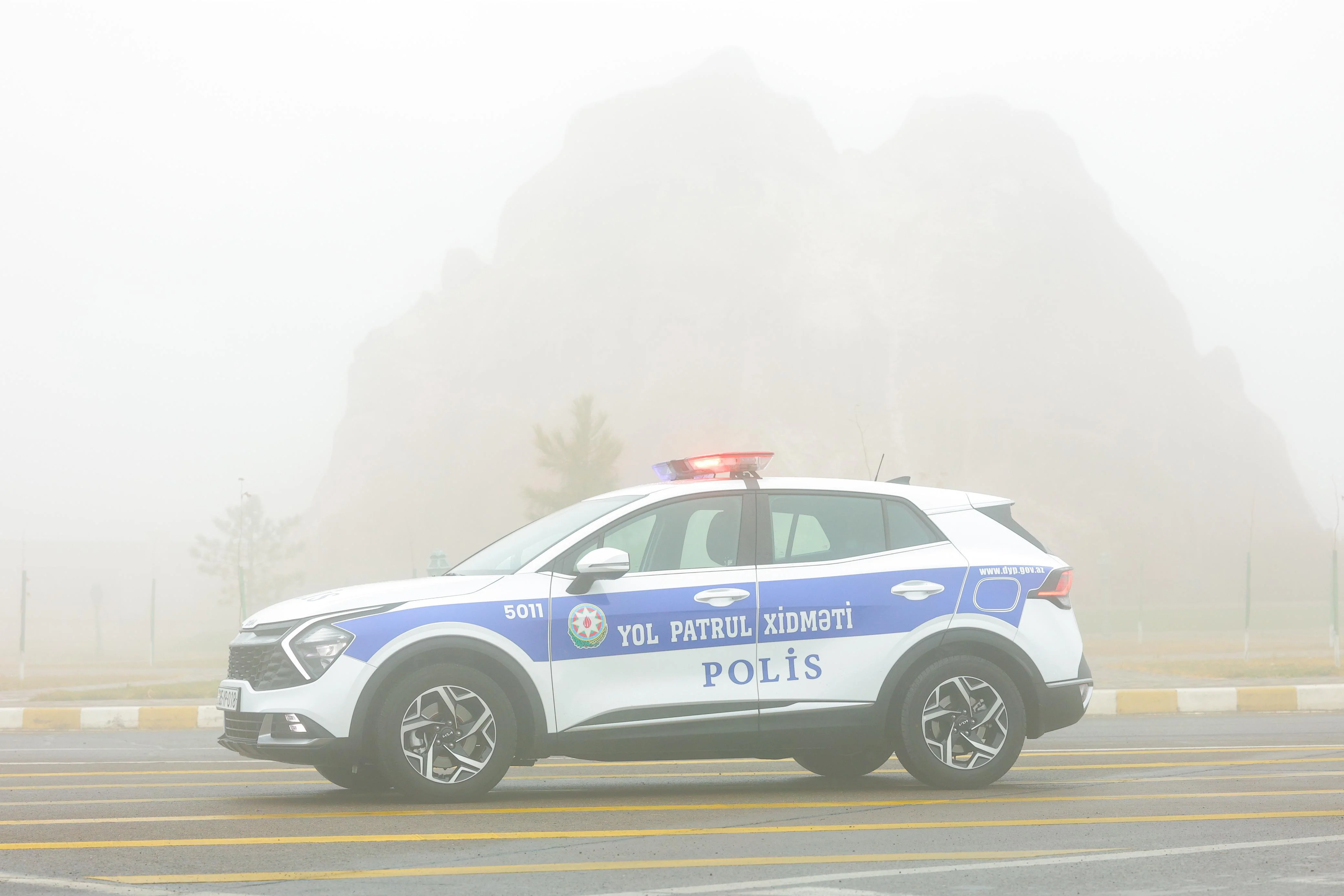 Dumanlı hava şəraiti ilə əlaqədar Baş Dövlət Yol Polisi İdarəsindən xəbərdarlıq