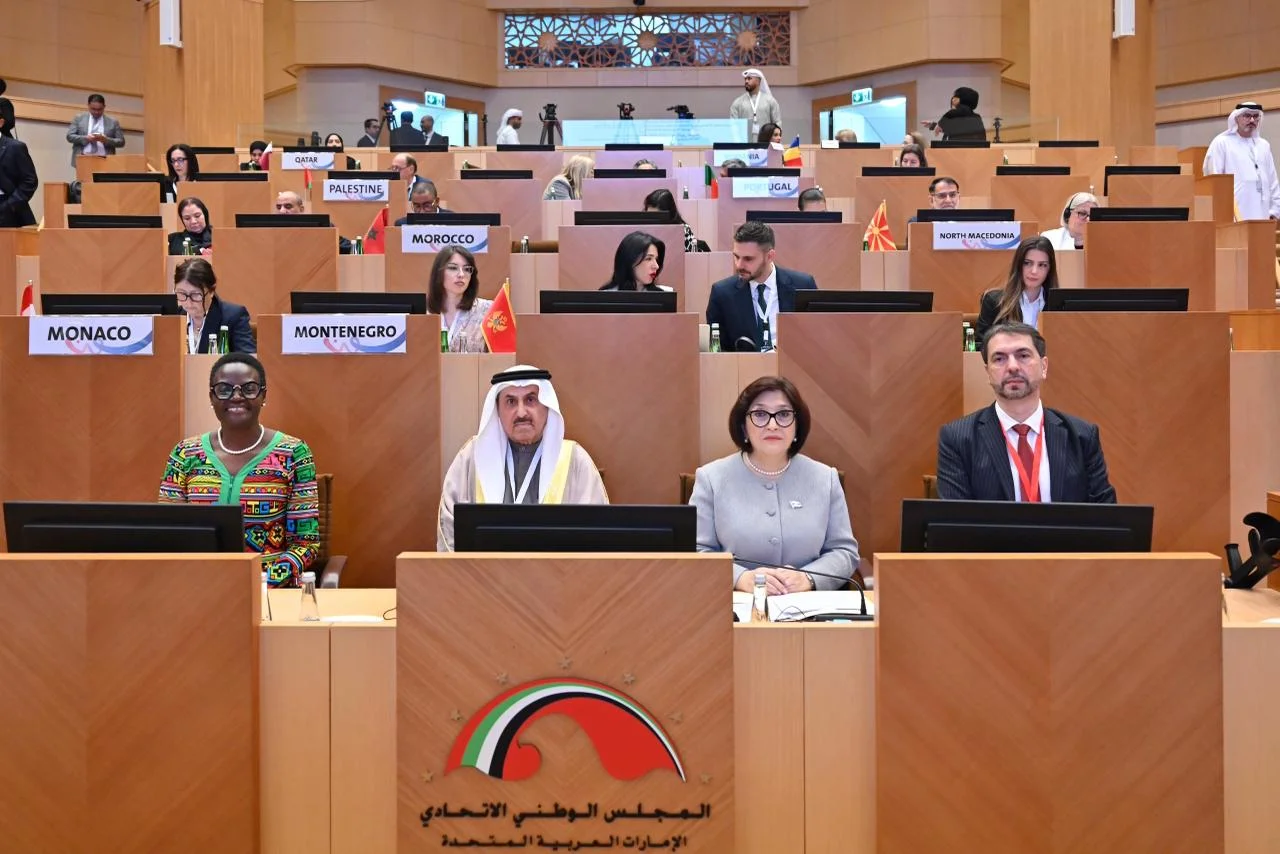 Milli Məclisin sədri Sahibə Qafarova Aralıq Dənizi Parlament Assambleyasının Qadın Parlament Forumunun 2-ci sessiyasında çıxış edib