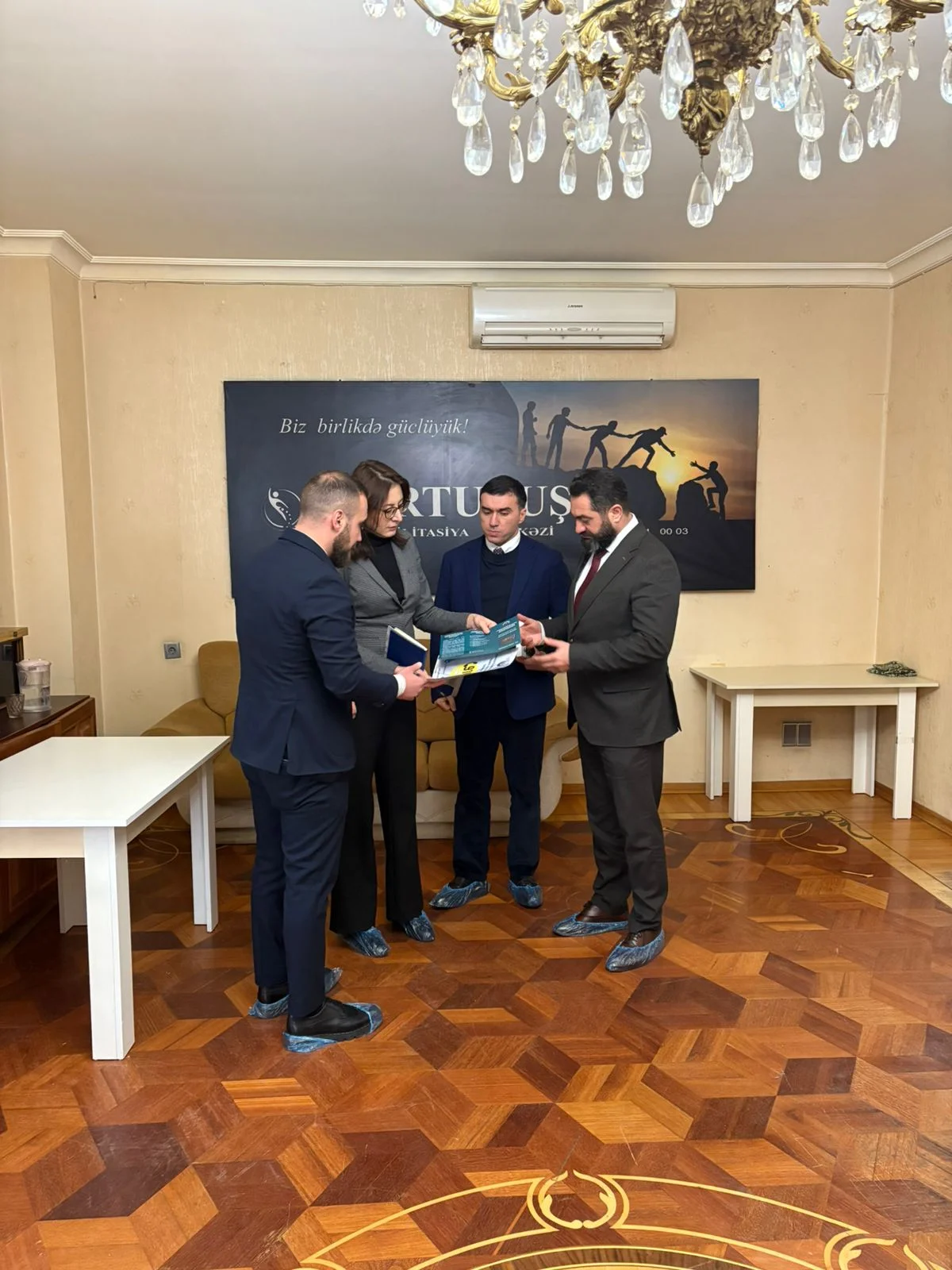 Reabilitasiya mərkəzində monitorinq keçirilib