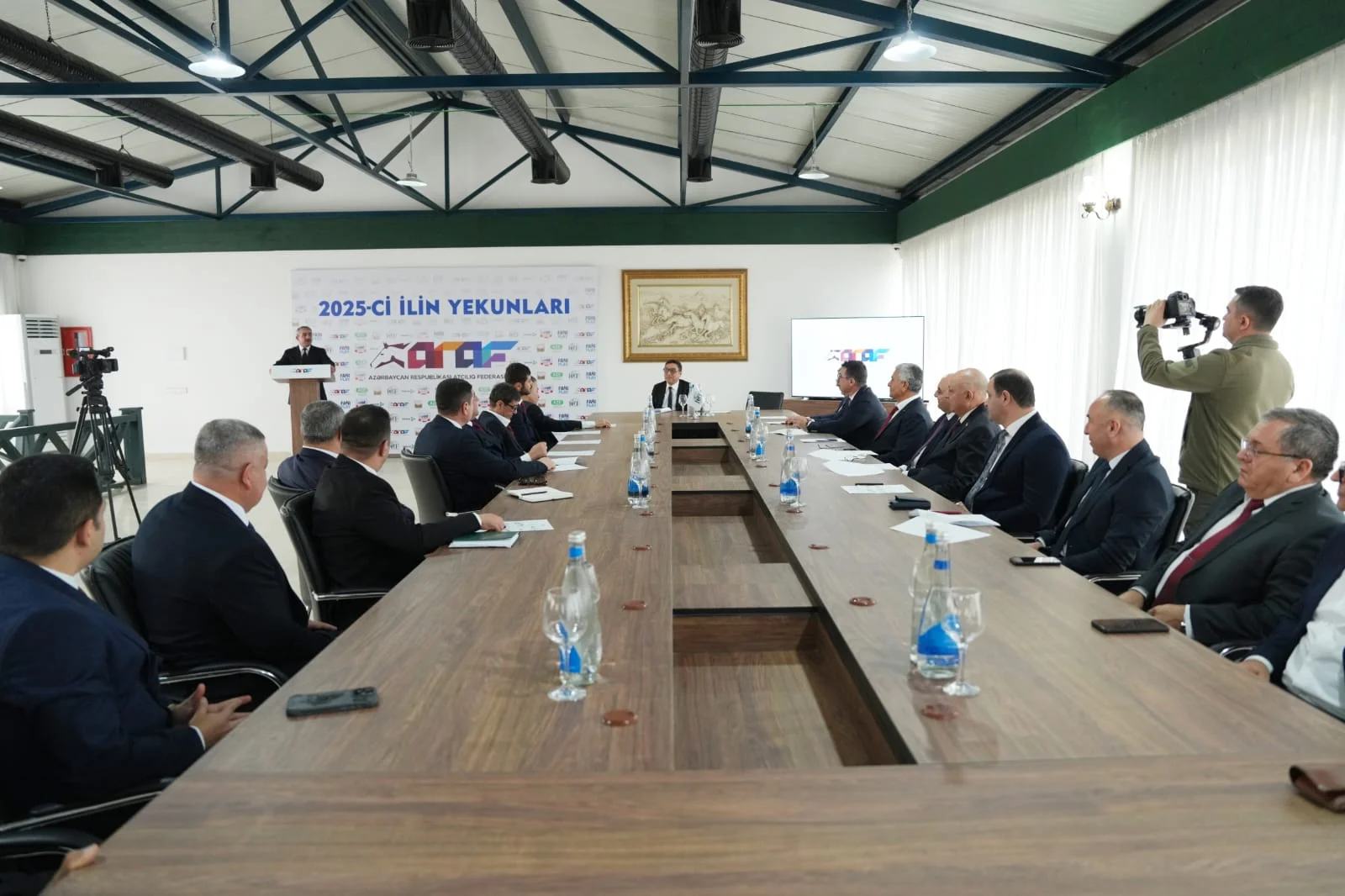 Azərbaycan Respublikası Atçılıq Federasiyasında 2025-ci ilin yekunlarına həsr olunmuş tədbir keçirilmişdir