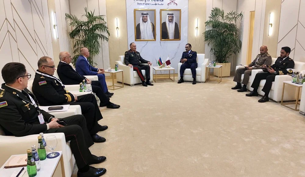 Azərbaycan Ordusunun Baş Qərargah rəisi Qətərin hərbi rəhbərliyi ilə görüşüb