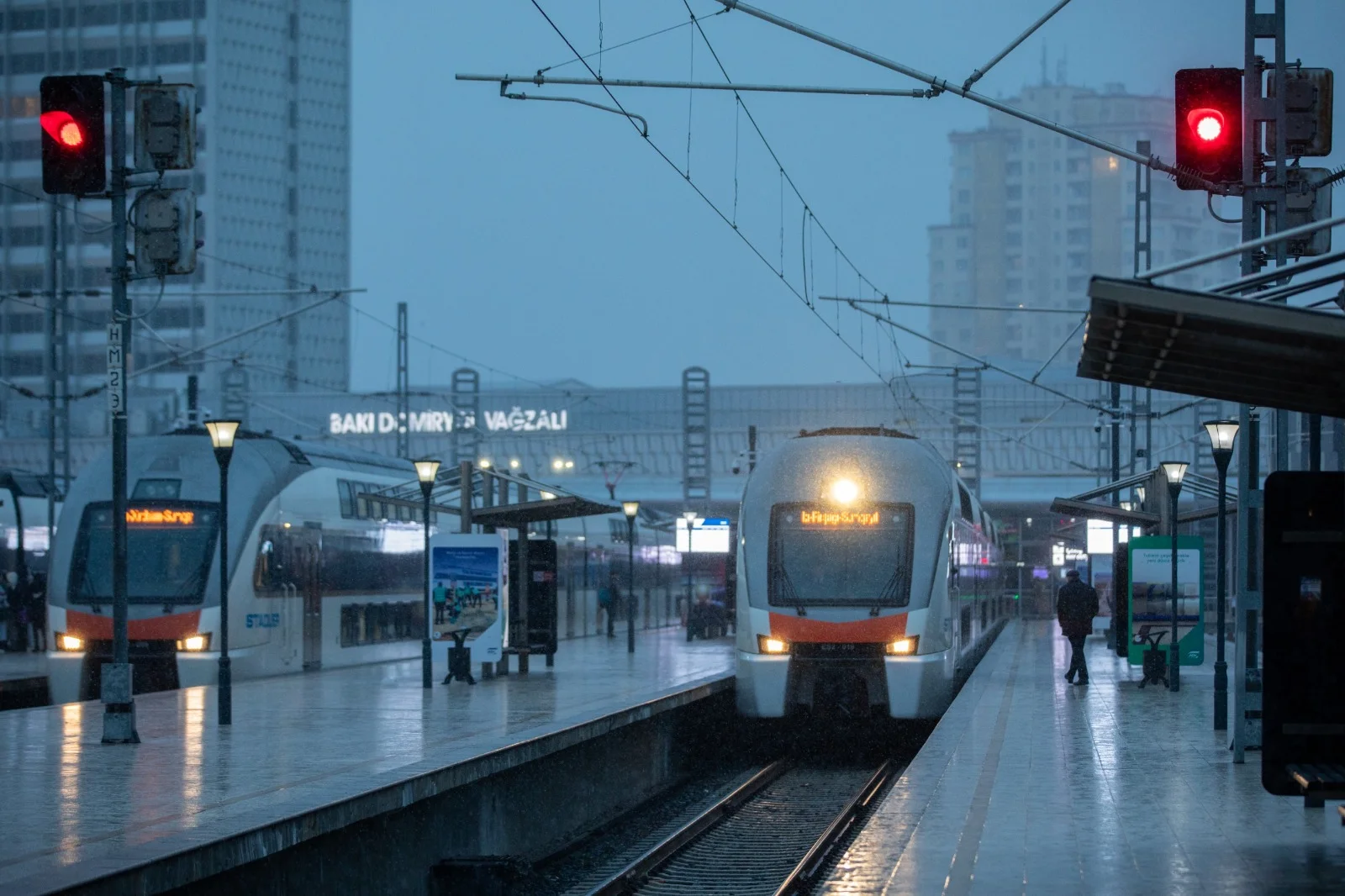 21 Yanvardan Abşeron Dairəvi Dəmir Yolu üzrə Qatarların Hərəkət Cədvəli Yenilənir