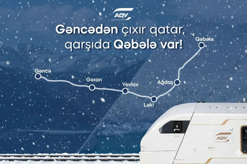 ADY yeni marşrut üzrə sərnişindaşıma xidmətinə başlayır: Qəbələyə hər gün gediş-gəliş mümkün olacaq