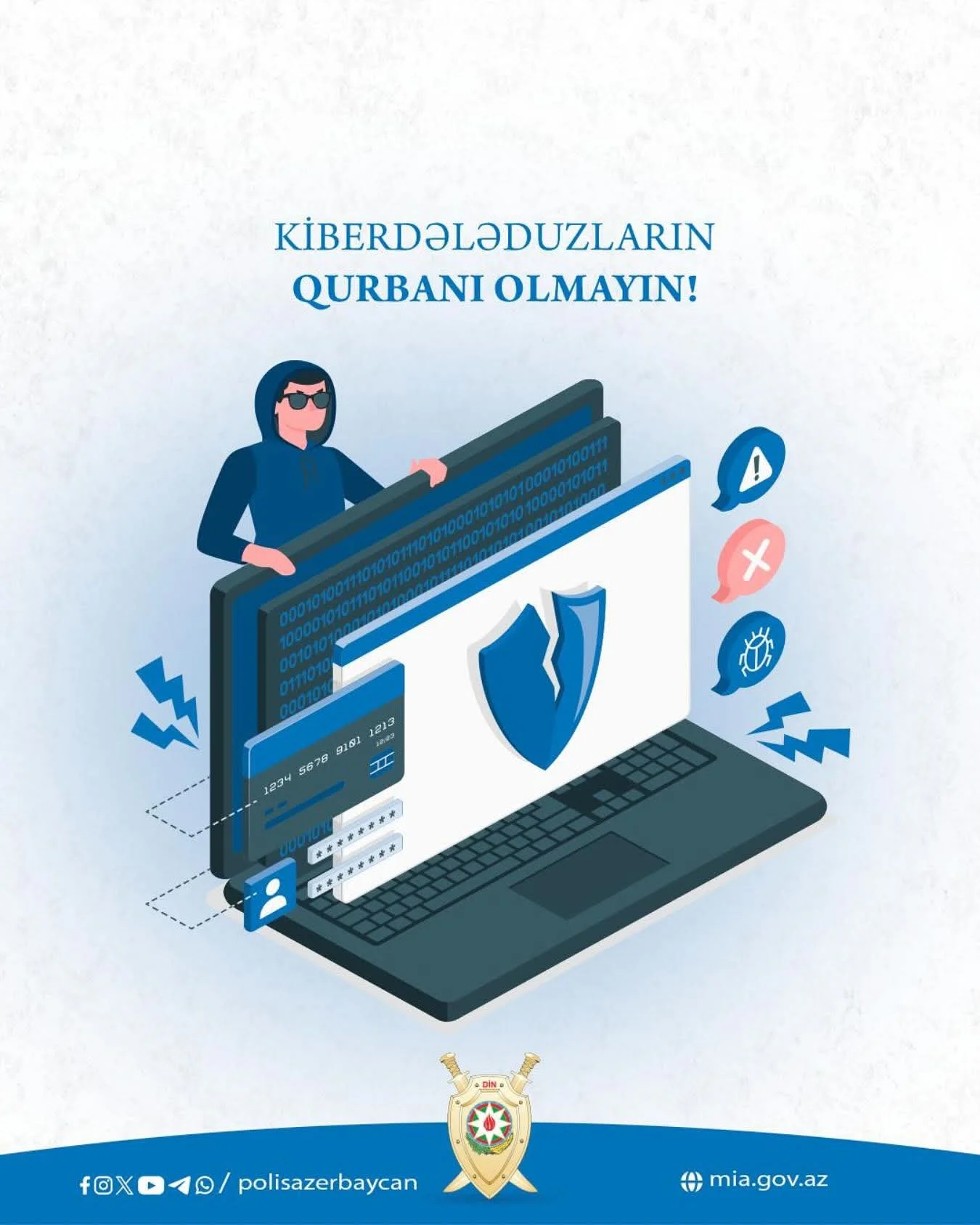 Kiberdələduzluq halları artıb: Bank kartı istifadəçilərinə çağırış