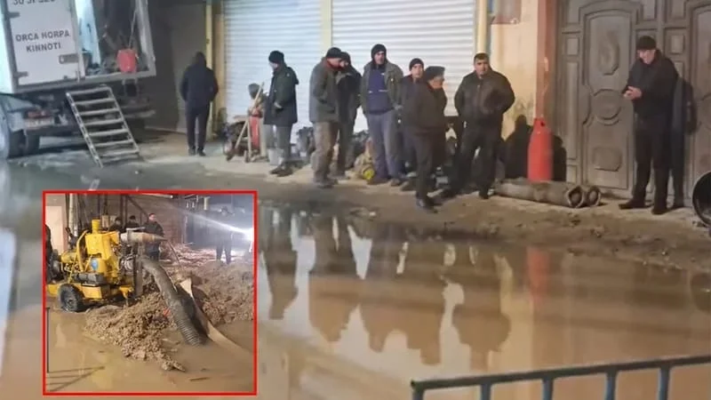 Zabrat qəsəbəsindəki su xəttində qəza aradan qaldırıldı
