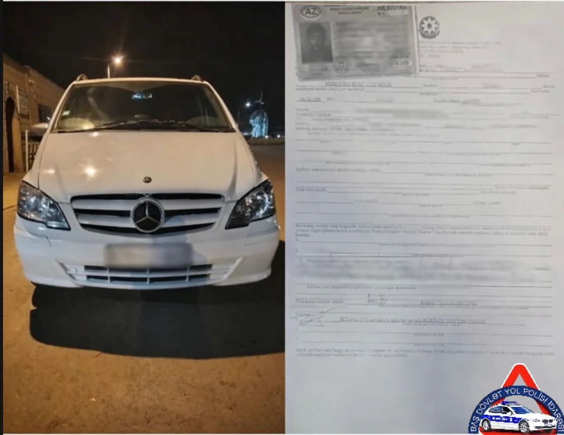 Narkotik sərxoşluğunda tutulan sürücü 2 il sürücülük hüququndan məhrum edildi