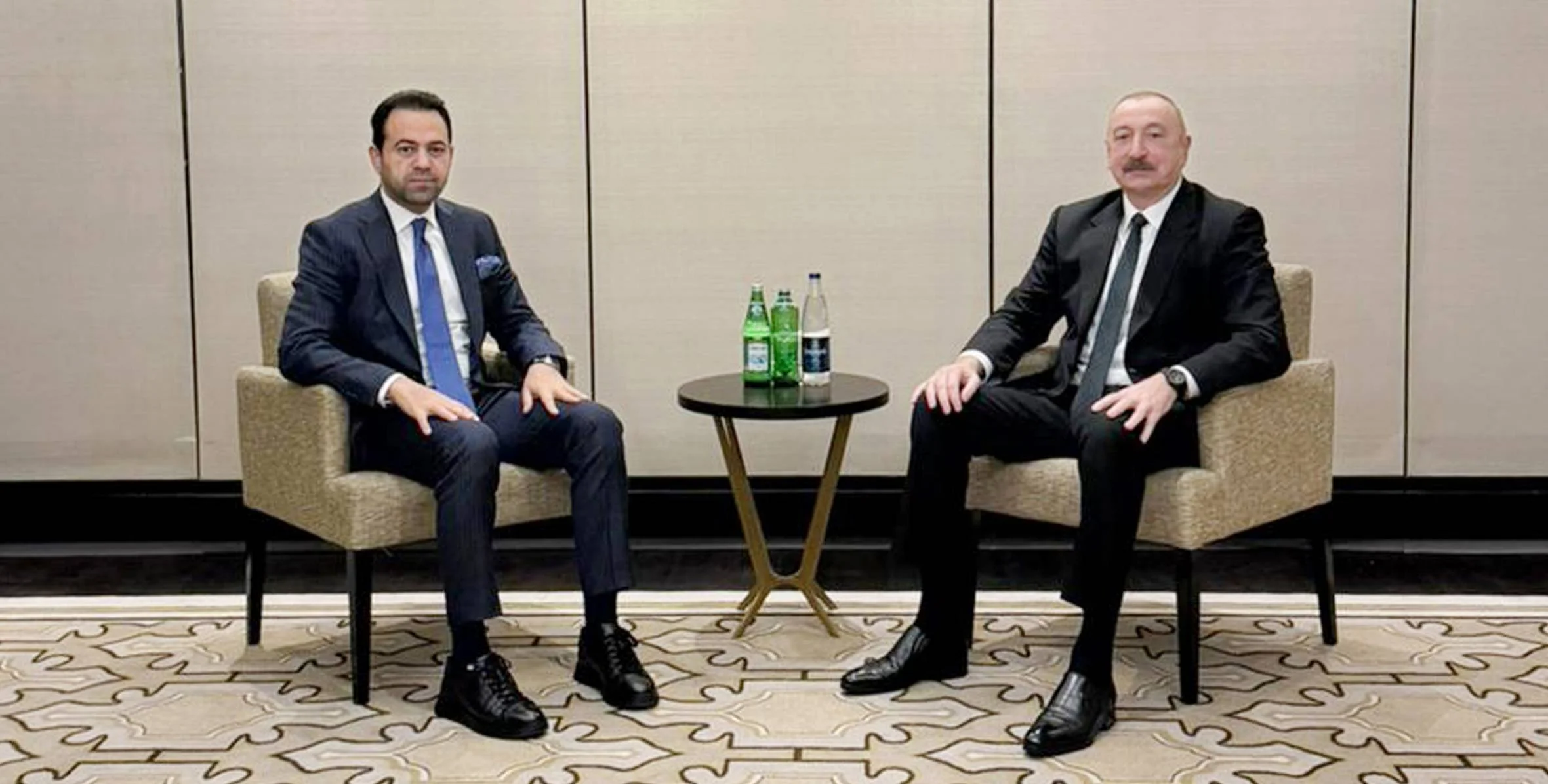 İlham Əliyevin Əbu-Dabidə Müsəlman Ağsaqqalları Şurasının baş katibi ilə görüşü olub