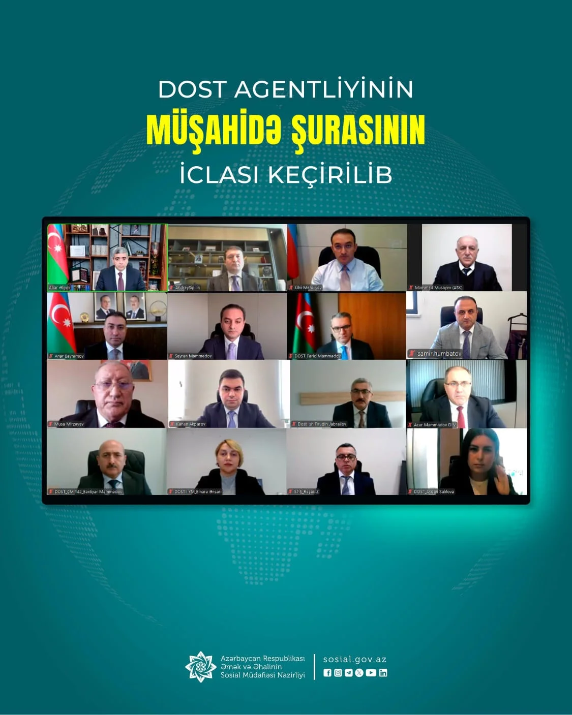 DOST xidmətləri şəbəkəsi bu il daha da genişlənəcək