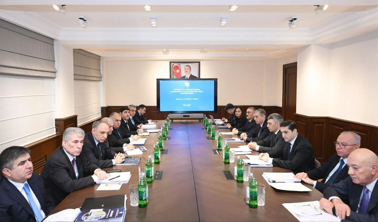 Azərbaycan Respublikasının Korrupsiyaya qarşı mübarizə üzrə Komissiyasının iclası keçirilib