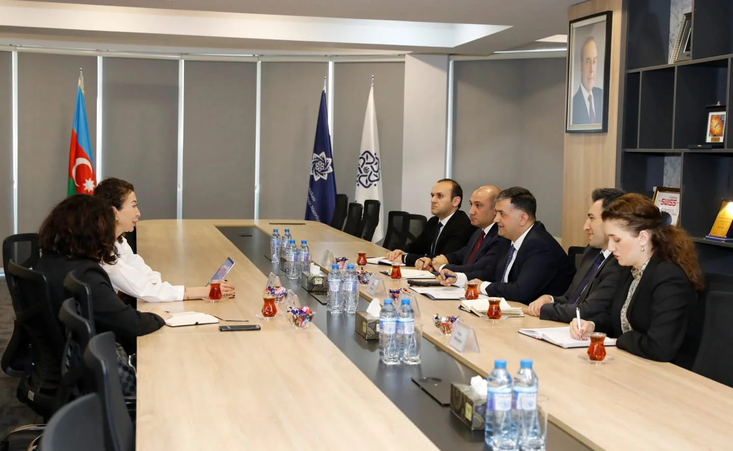 Agentlikdə Alman-Azərbaycan Xarici Ticarət  Palatasının nümayəndələri ilə görüş keçirilib
