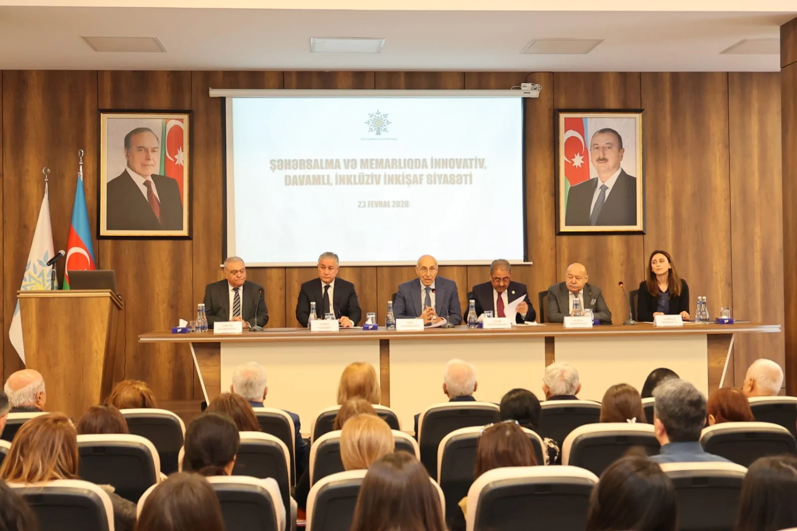 “Şəhərsalma və memarlıqda innovativ, davamlı, inklüziv inkişaf siyasəti”