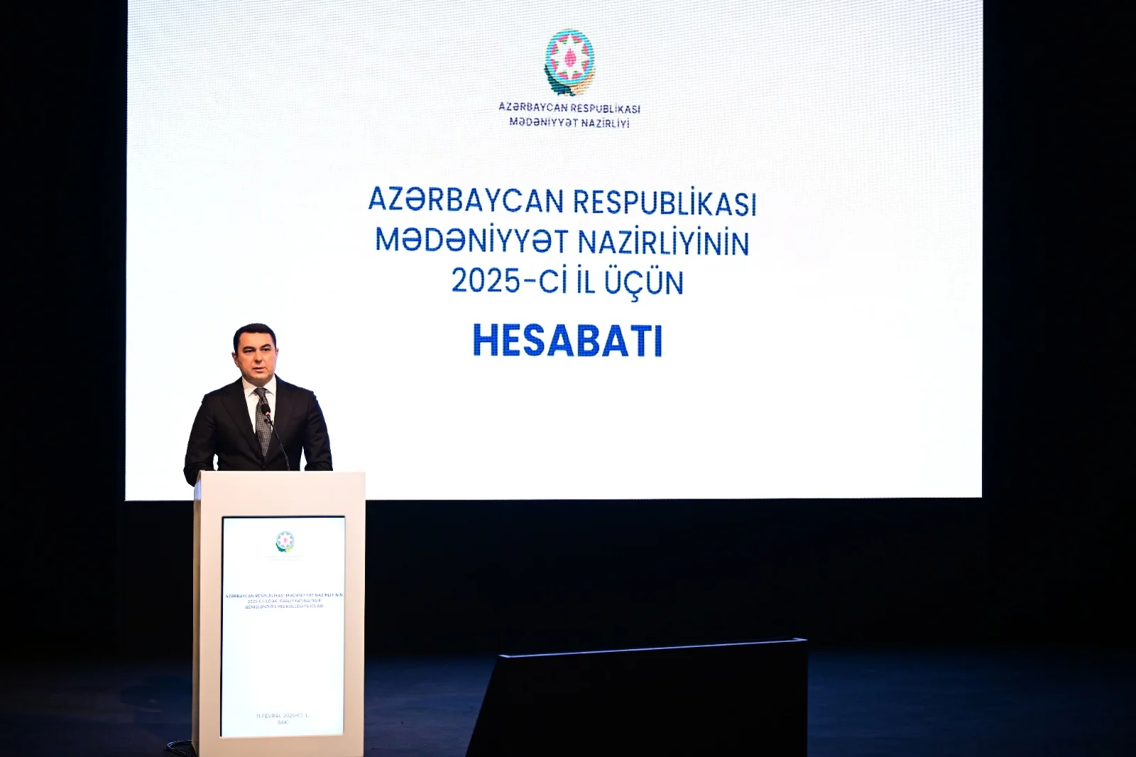 Mədəniyyət Nazirliyinin  2025-ci ildəki fəaliyyətinə dair genişləndirilmiş kollegiya iclası keçirilir