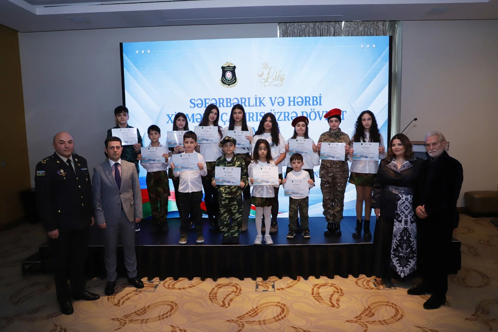 Vətənə xidmət uşaqların gözündə