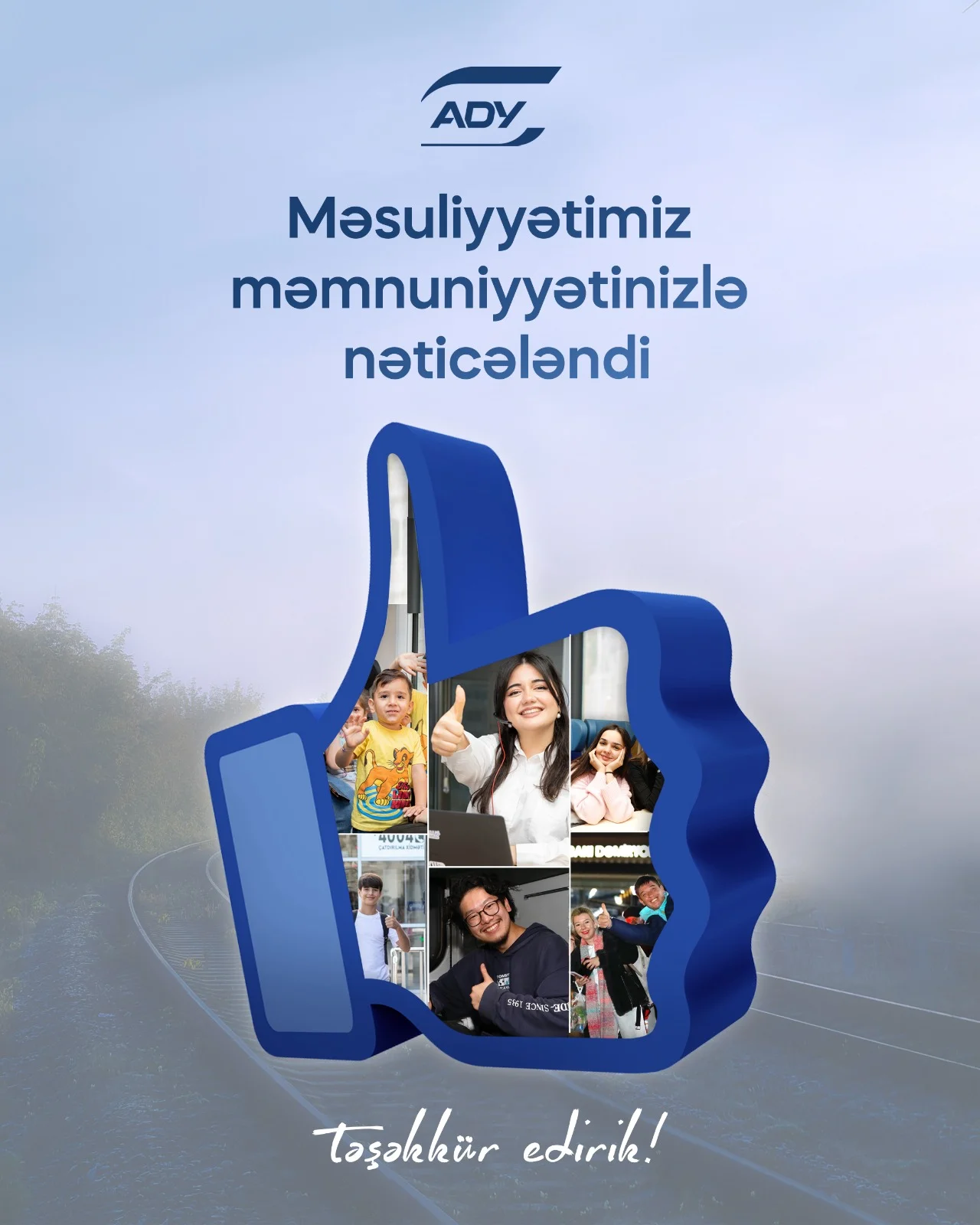 ADY-da sərnişin məmnuniyyəti artır: 2025-ci ilin sorğu nəticələri açıqlanıb