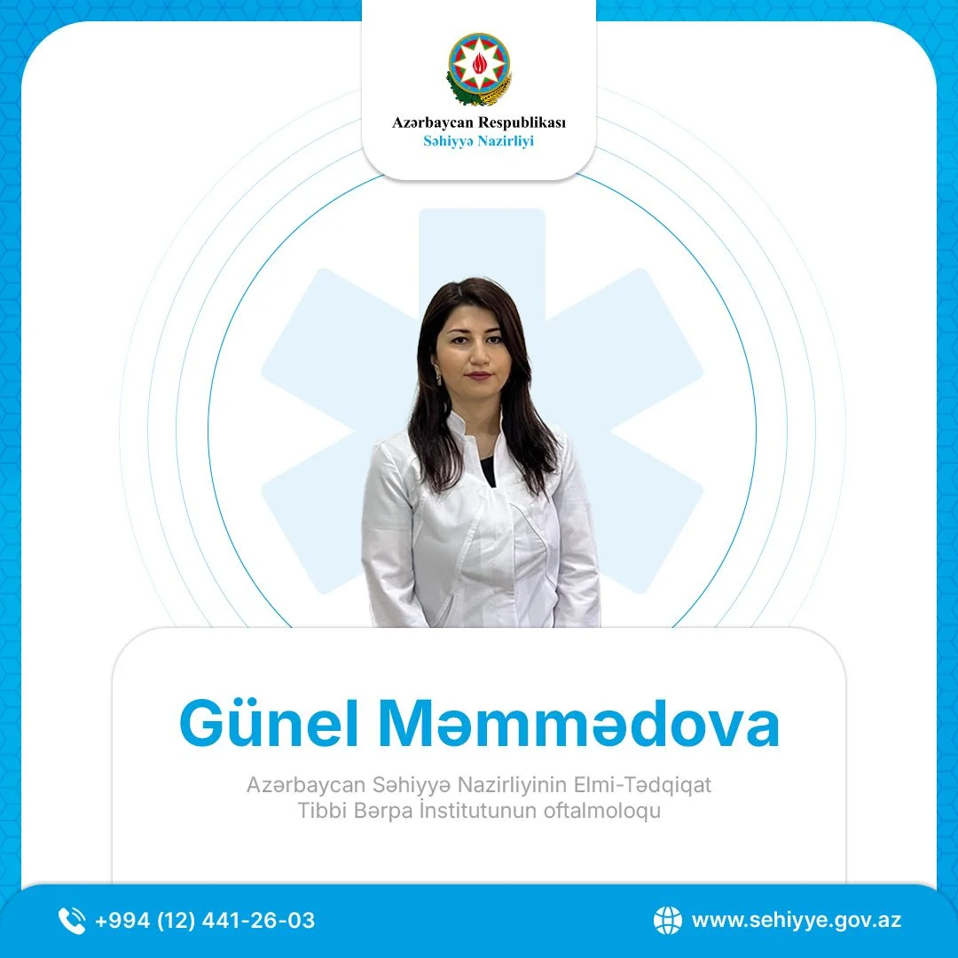 Qlaukoma və quru gözdən necə qorunmaq olar? - Səhiyyə Nazirliyinin mütəxəssisi cavab verir