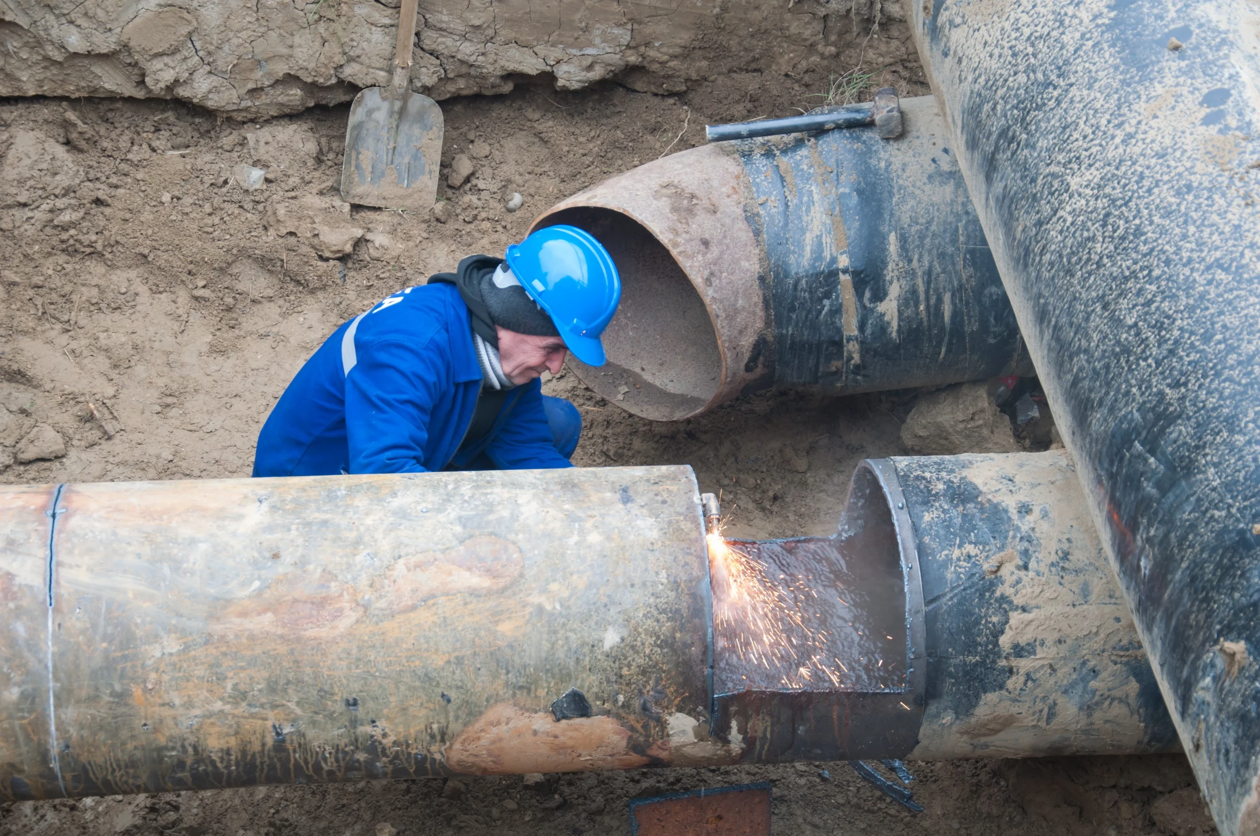 500, 300, 150 millimetrlik magistral xətlər yeniləndi – (VİDEO-FOTO)