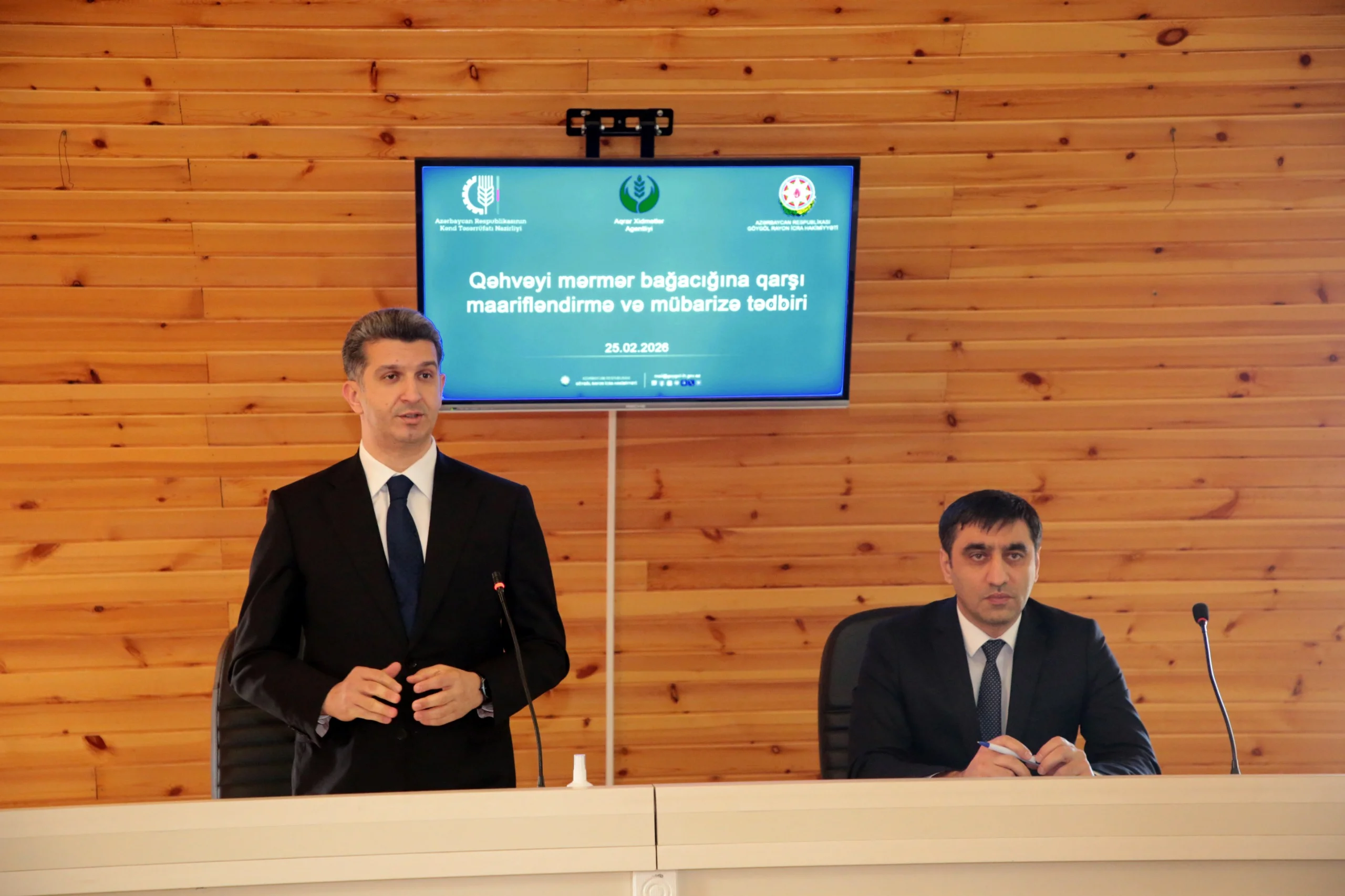 Aqrar Xidmətlər Agentliyi Göygöldə “Qəhvəyi mərmər bağacığına qarşı maarifləndirmə və mübarizə” mövzusunda maarifləndirici tədbir keçirib