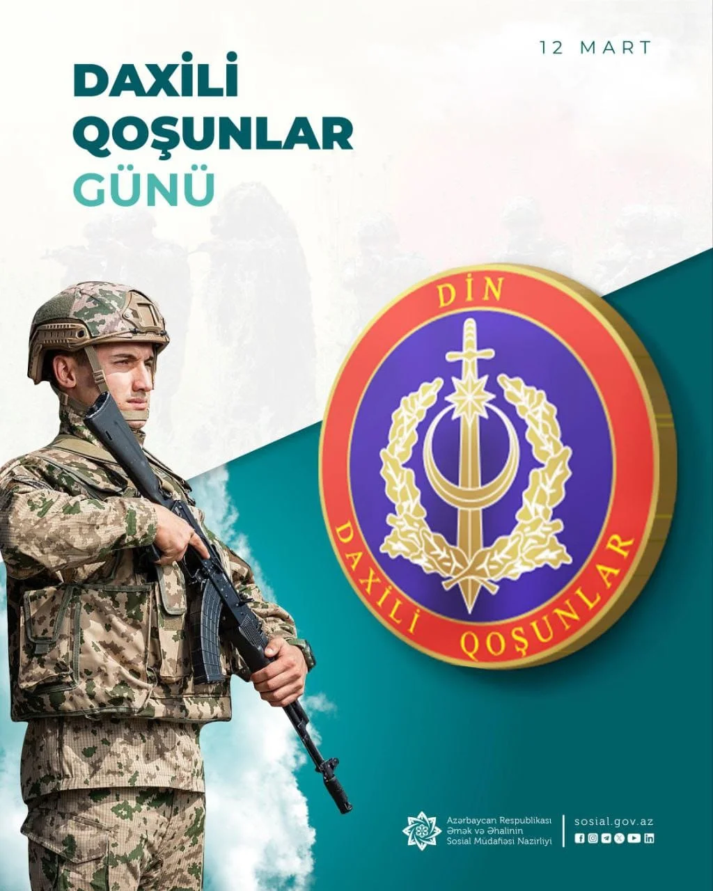 Daxili Qoşunlar – 34 il dövlətə sədaqət, xalqa xidmət