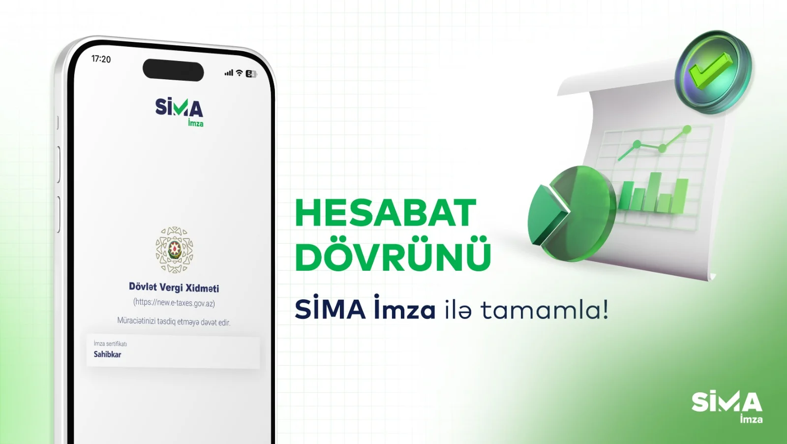 “SİMA İmza” ilə əlavə xərclərdən azad ol