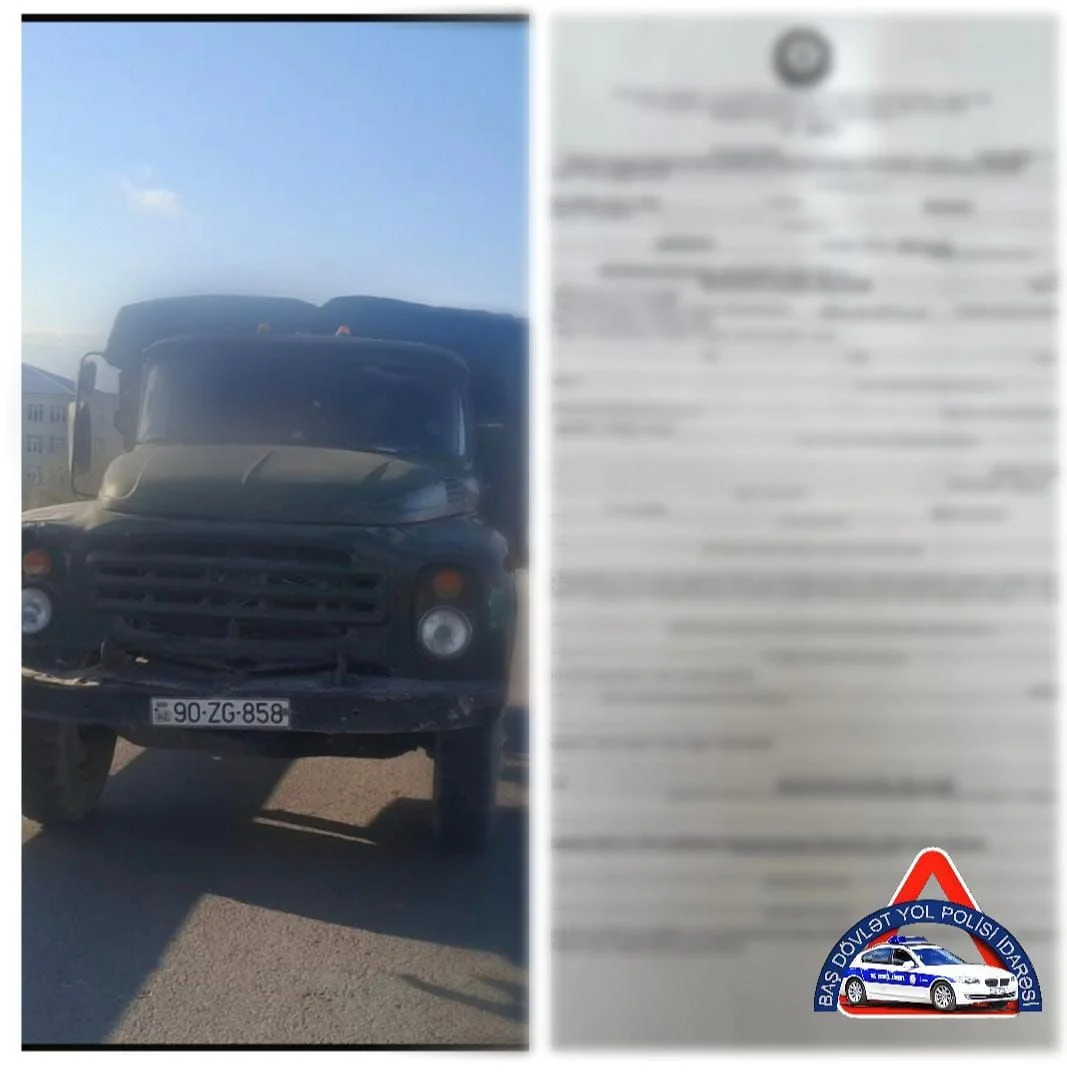 DYP əməkdaşlarının sayıqlığı nəticəsində narkotik vasitənin təsiri altında olan "ZİL" sürücüsü saxlanılıb