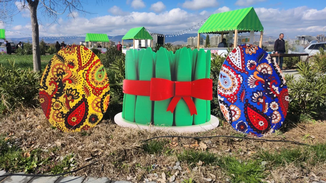 Ağdamda Novruz yarmarkası təşkil edilib