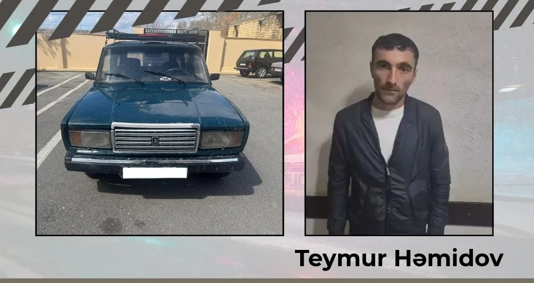 Göyçayda narkotikin təsiri altında avtomobil idarə edən sürücü həbs olunub