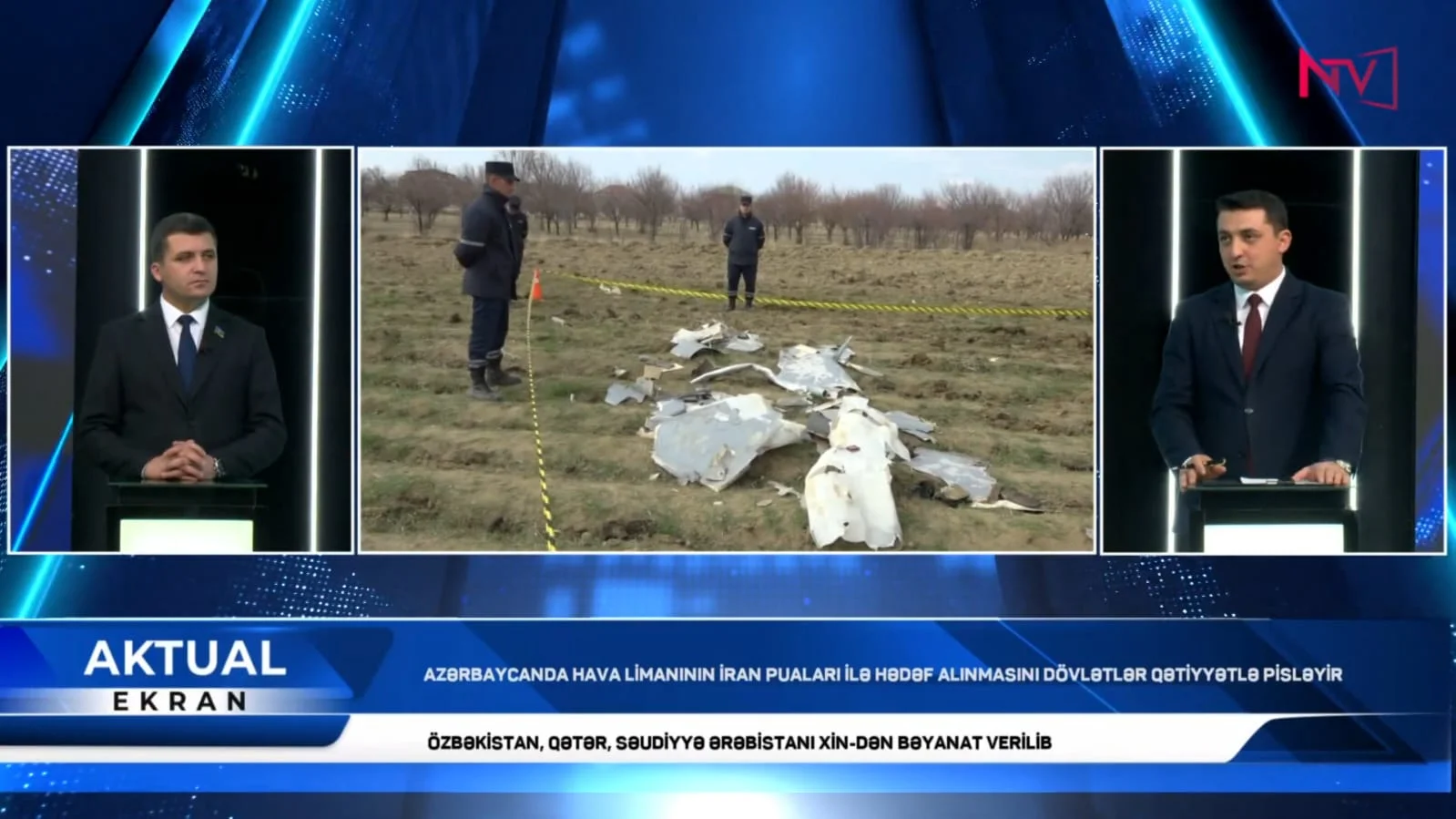 Ali Məclisin deputatları İranın Naxçıvana dron hücumu ilə bağlı Naxçıvan televiziyasında çıxış ediblər