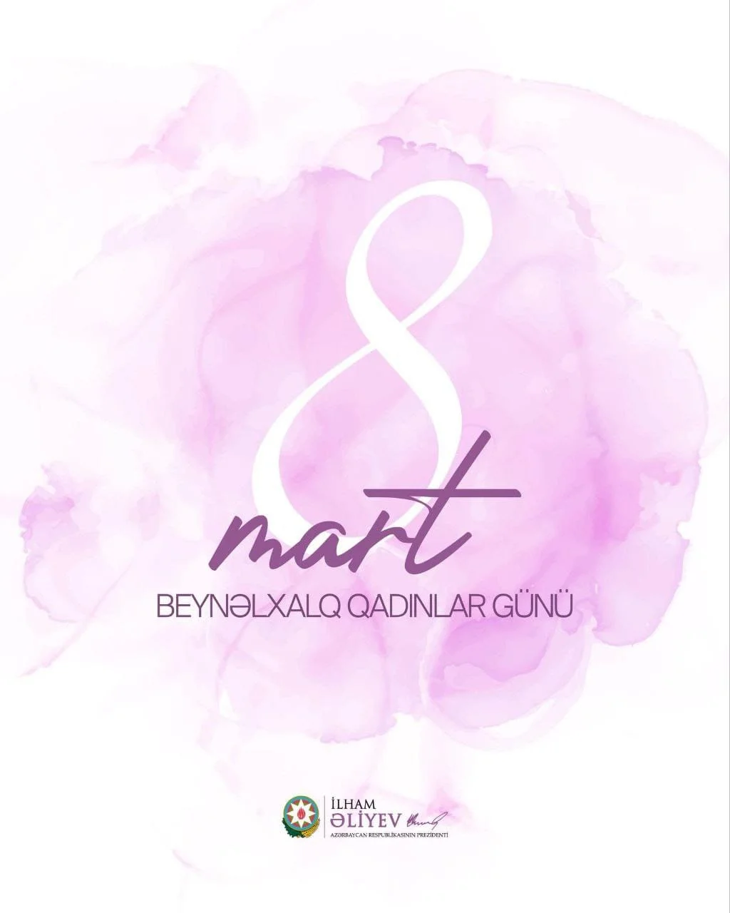 Azərbaycan Prezidenti İlham Əliyevin sosial media hesablarında 8 Mart - Beynəlxalq Qadınlar Günü münasibətilə paylaşım edilib
