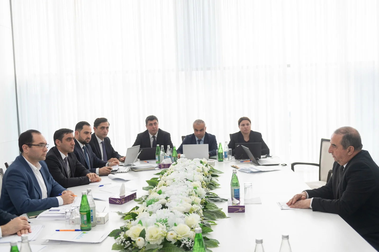 Nazir Məcnun Məmmədov Ağdamda vətəndaşları qəbul edib