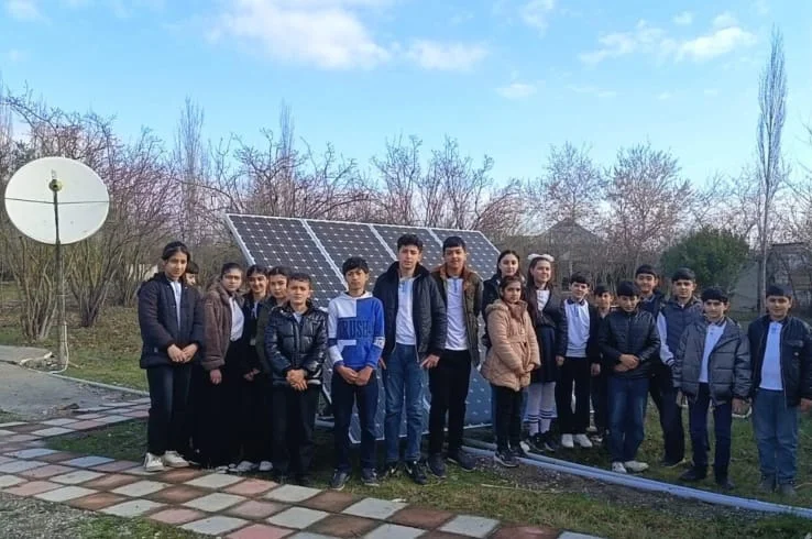 Məktəblilərin RSXM-nin “Kürdəmir” seysmik stansiyasına ekskursiyası təşkil olunub