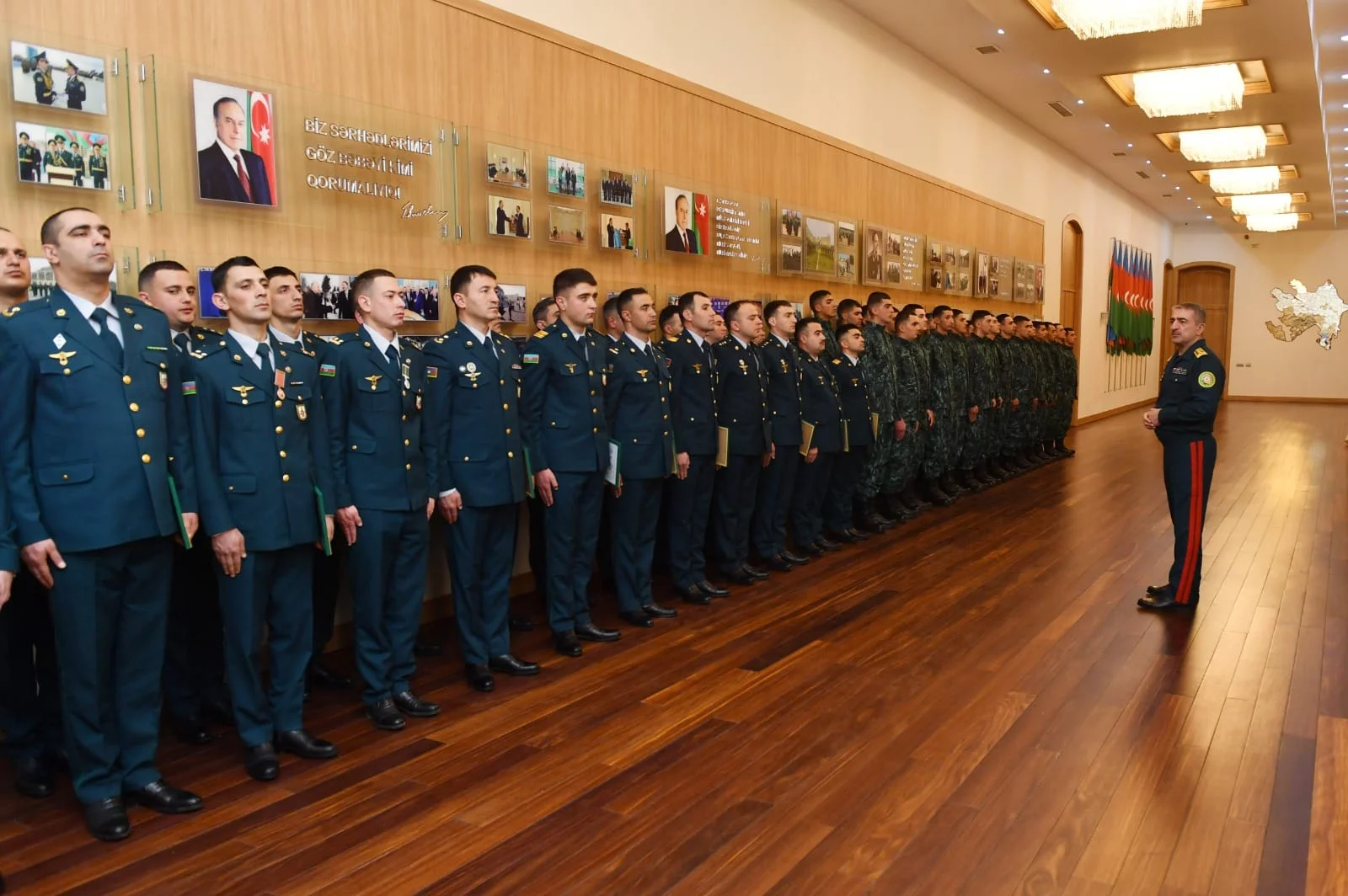 Son dövrlərdə göstərdikləri yüksək peşəkarlığa və nümunəvi xidmətə görə bir qrup hərbi qulluqçu təltif olunmuşdur