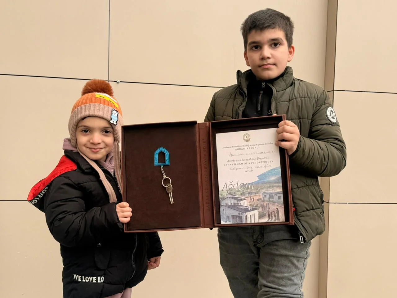 Köç karvanı Ağdam şəhərinə çatıb