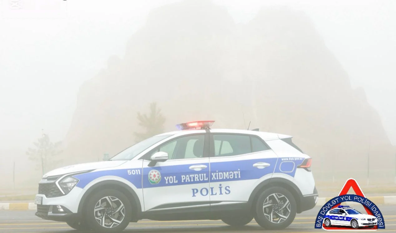 DYP dumanlı hava ilə bağlı sürücülərə xəbərdarlıq edib