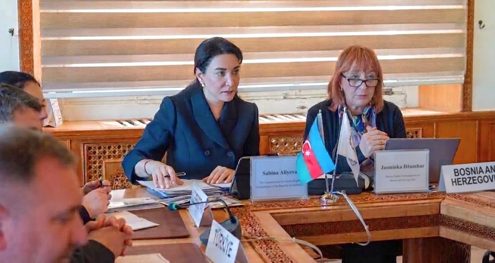 Ombudsman Milli İnsan Hüquqları Təsisatlarının Qlobal Alyansının illik konfransı çərçivəsində “Rəqəmsal məkanda insan hüquqlarının müdafiəsi və təşviqində milli insan hüquqları təsisatlarının rolu” mövzusunda keçirilmiş tədbirdə iştirak edib