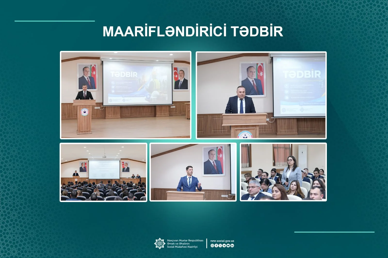 Əmək qanunvericiliyində son dəyişikliklər və əməyin mühafizəsi mövzularında maarifləndirmə tədbiri keçirilib