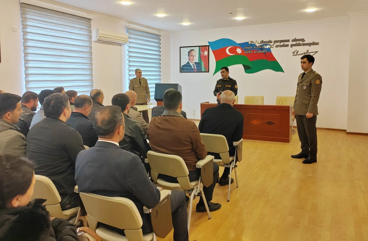 FHN-in regional mərkəzlərində mülki müdafiə kursları keçirilib