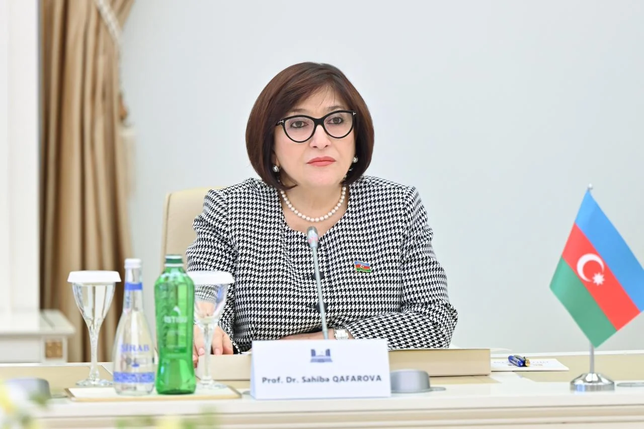 Milli Məclisin sədri Sahibə Qafarova  Azərbaycan, Türkiyə və Şimali Kipr parlamentlərinin  dostluq qruplarının 3-cü görüşünün iştirakçıları ilə görüşüb