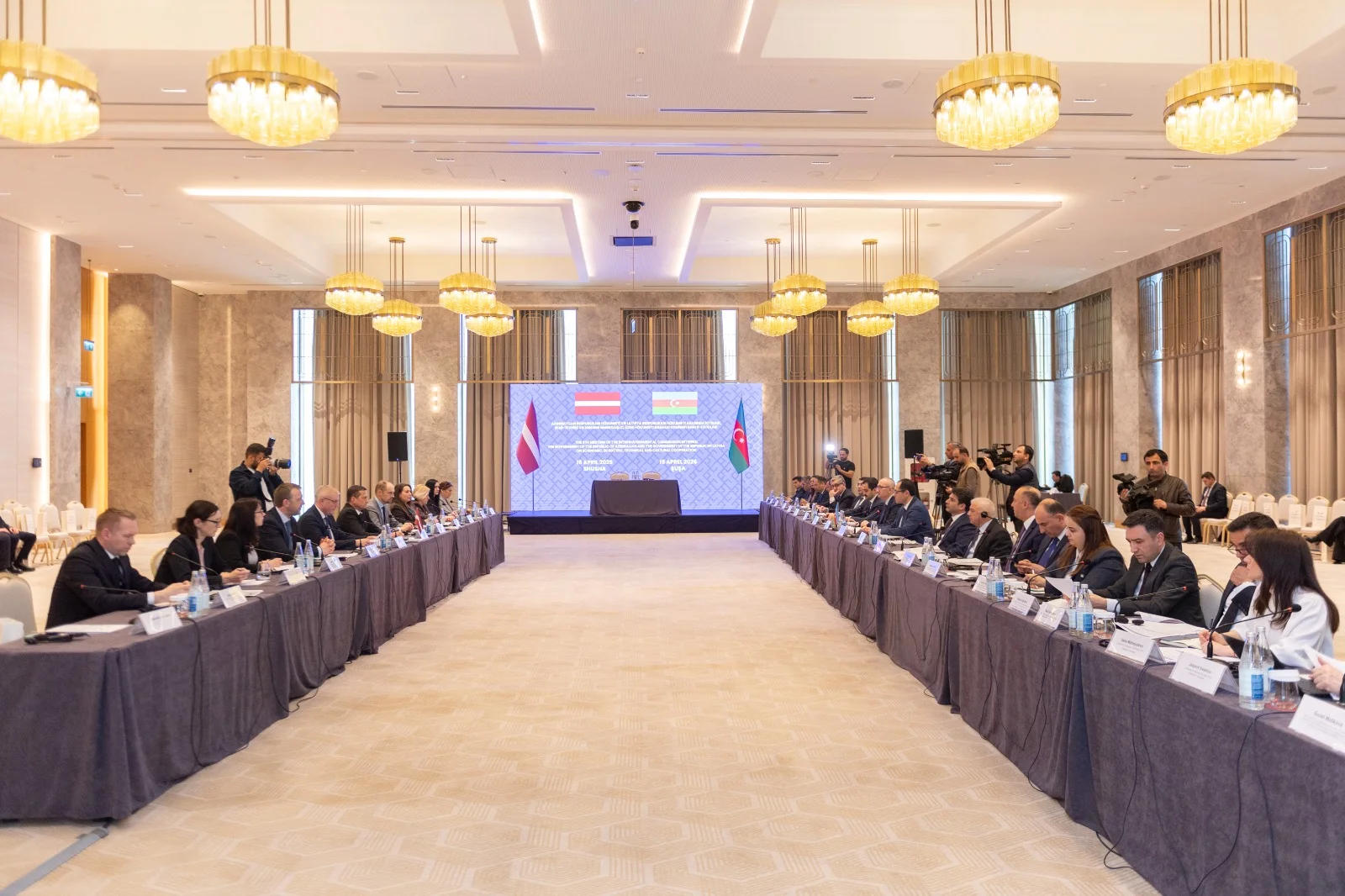 Şuşada Azərbaycan-Latviya iqtisadi əməkdaşlıq üzrə birgə hökumətlərarası komissiyanın 9-cu iclası keçirilib