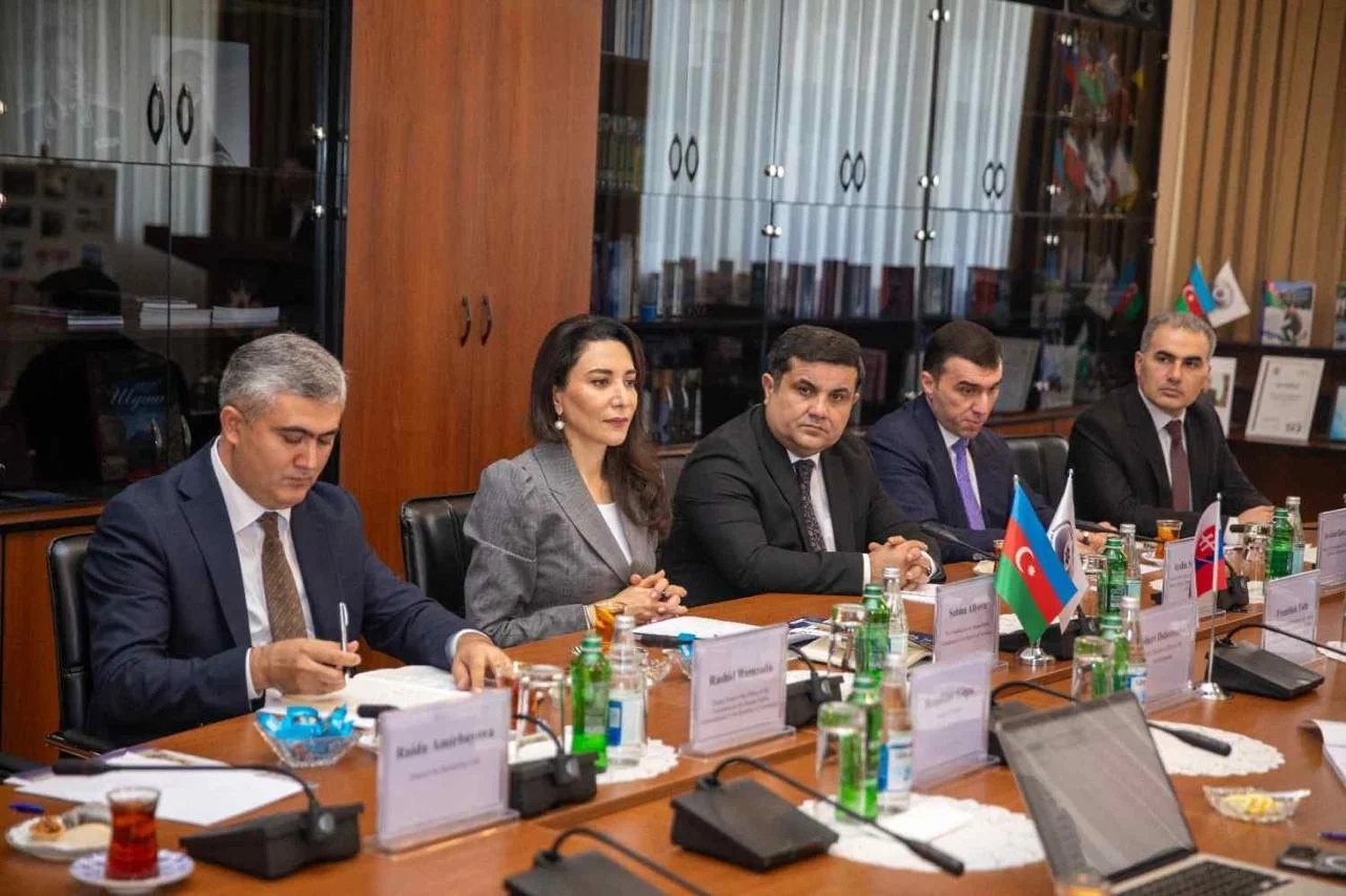 Ombudsman Səbinə Əliyevanın dəvəti ilə Slovakiya Ombudsmanı ölkəmizdə səfərdədir