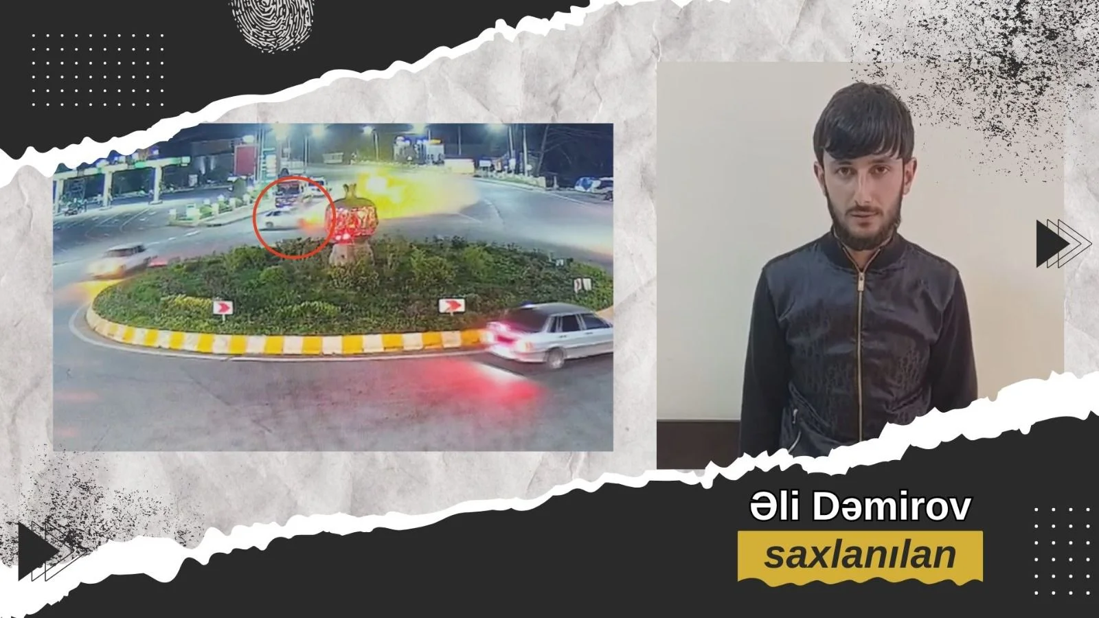 Göyçayda avtoxuliqanlıq edən sürücü həbs olunub