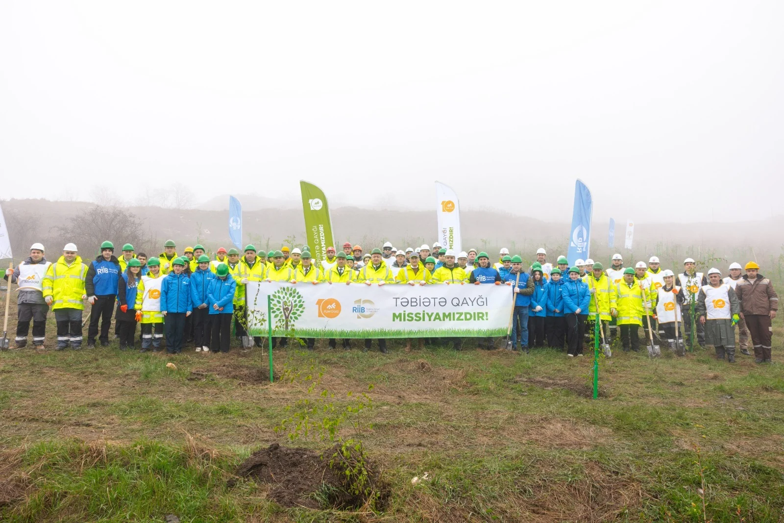 Daşkəsən rayonunda silsilə ağacəkmə aksiyaları keçirilib
