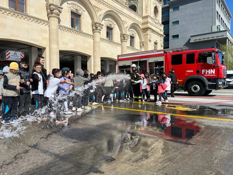 FHN-in Dövlət Yanğından Mühafizə Xidməti növbəti “açıq qapı günü” tədbiri keçirib