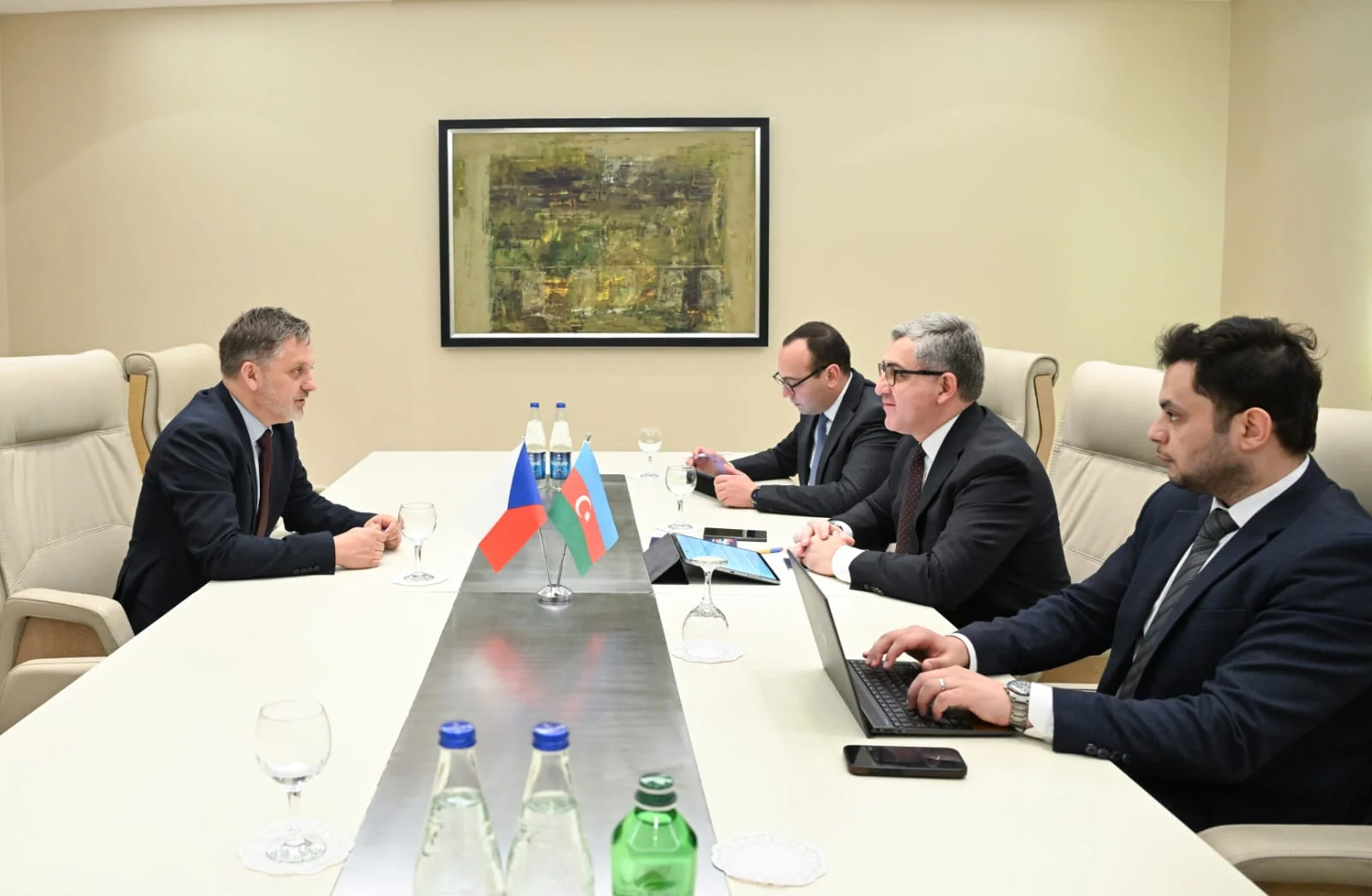 Çexiya Sənaye Konfederasiyası ilə görüş keçirilib