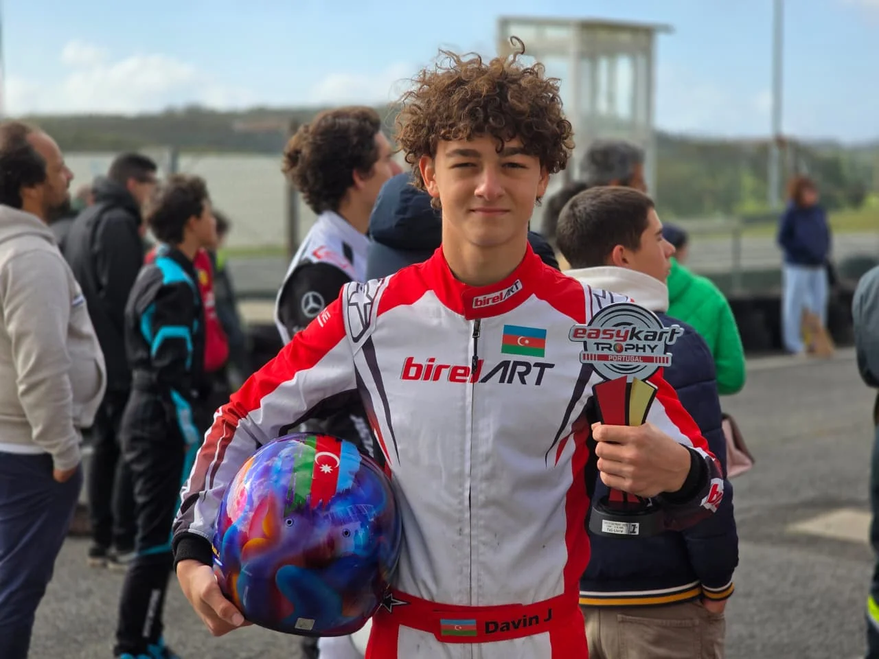 Davin Cəfərov Portuqaliyada beynəlxalq kartinq yarışının qalibi olub