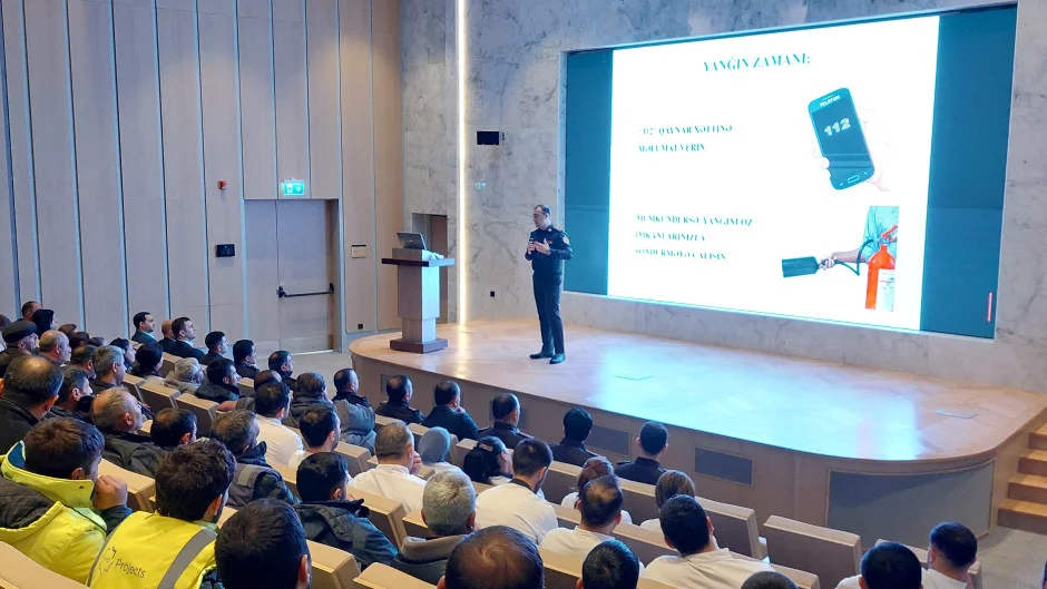 FHN Şuşa Otel-Konqres Mərkəzi Kompleksində təlim keçirib (video, foto)