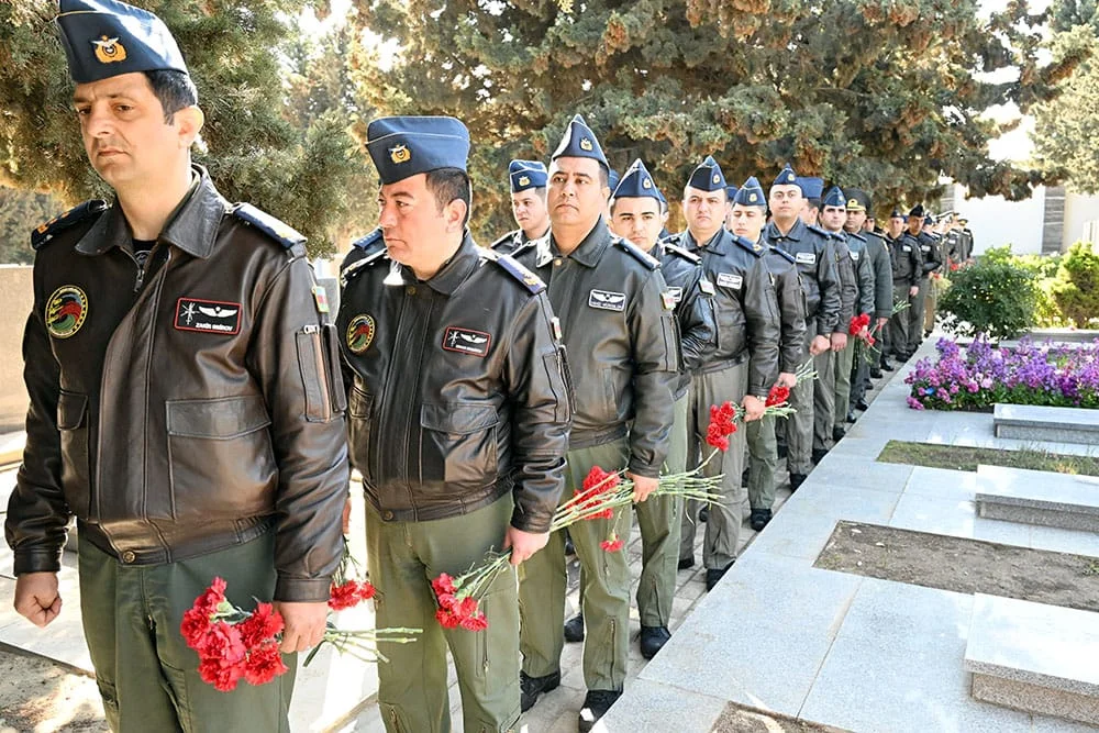 Şəhid pilotlarımızın xatirəsi ehtiramla yad edilib - (VİDEO, FOTO)