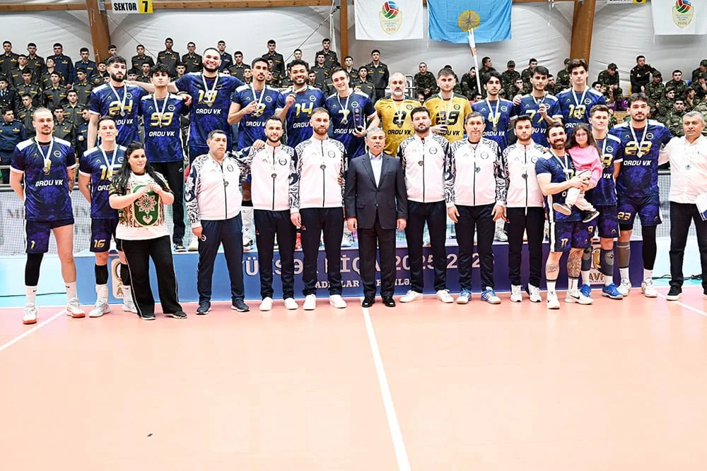 Voleybol üzrə "Ordu" komandası ikinci yeri tutub