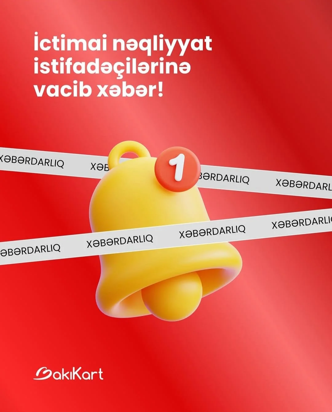 İctimai nəqliyyat istifadəçilərinə vacib xəbər!