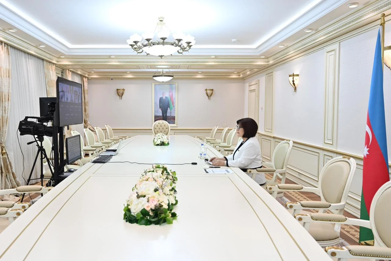 Milli Məclisin sədri Sahibə Qafarova Mərkəzi Asiya dövlətlərinin qadın liderləri dialoqunun onlayn konfransında iştirak edib